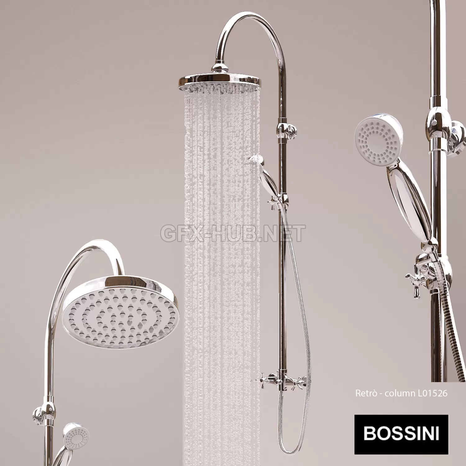 Showerhead Bossini Retro L01526 – 225091