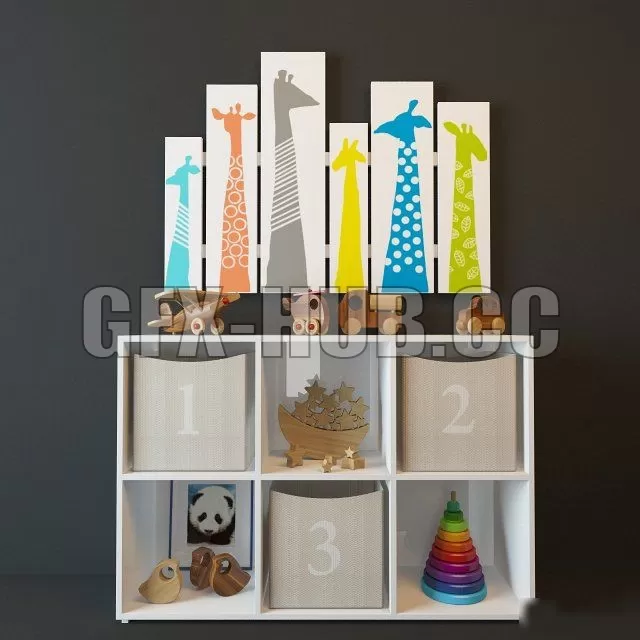 Sideboard for children room – 225123