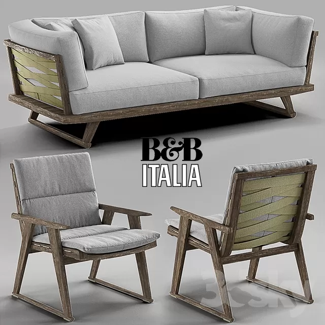 3DSKYMODEL – Sofa – 1077