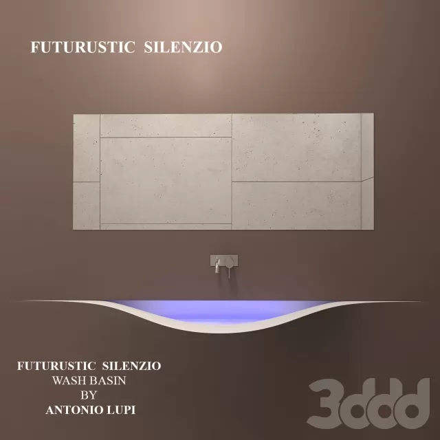 SILENCE – Integrated wash basin – by ANTONIO LUPI – 225165