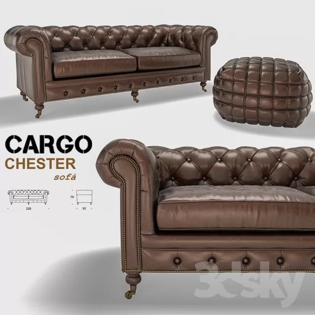 3DSKYMODEL – Sofa – 1081