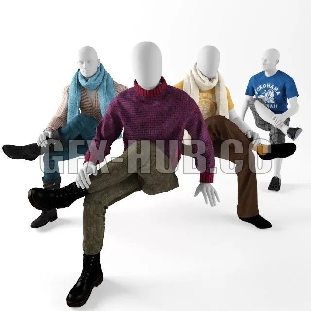 Sitting man – 225273