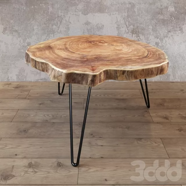 Slab wood coffe table – 225327