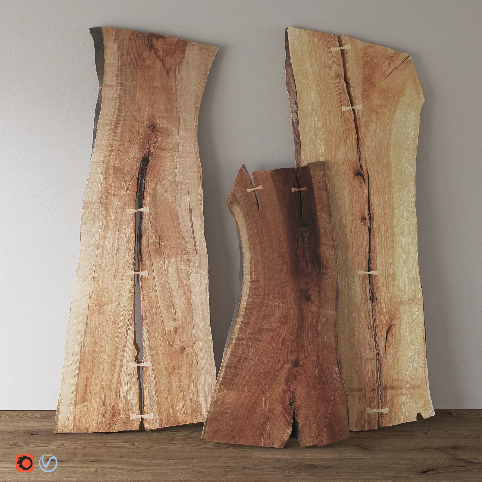 Slab wooden Tabletops +CORONA PRO – 225329