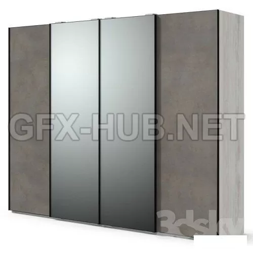 Sliding wardrobe for clothes – 225359