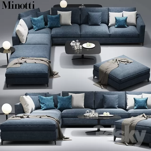 3DSKYMODEL – Sofa – 1090