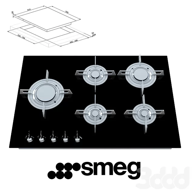 Smeg hobs gas – 225429