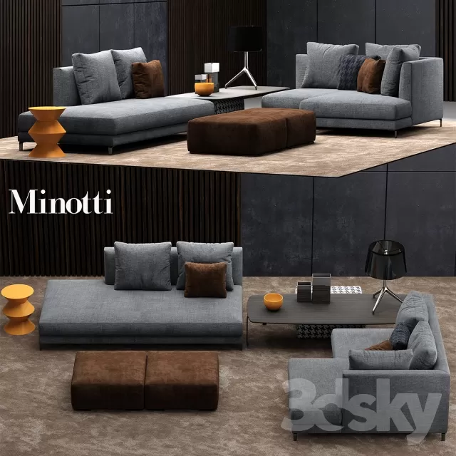 3DSKYMODEL – Sofa – 1093