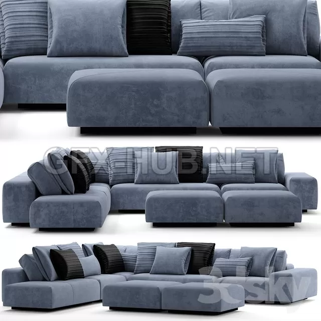 Sofa BAXTER MONSIEUR MODULAR – 225541