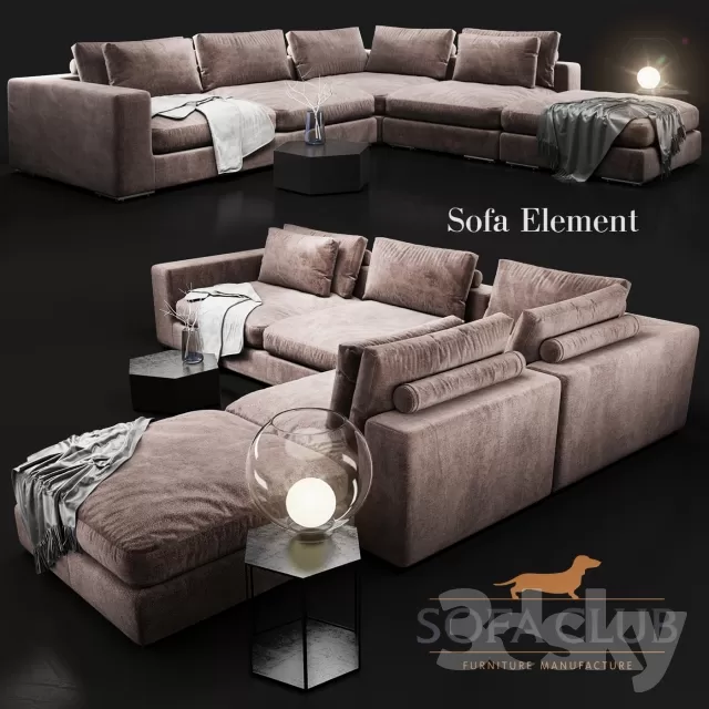3DSKYMODEL – Sofa – 1098