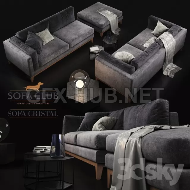 Sofa Cristal Sofa Club modular – 225593