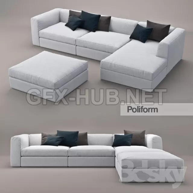 Sofa Dune Poliform # 3 – 225607