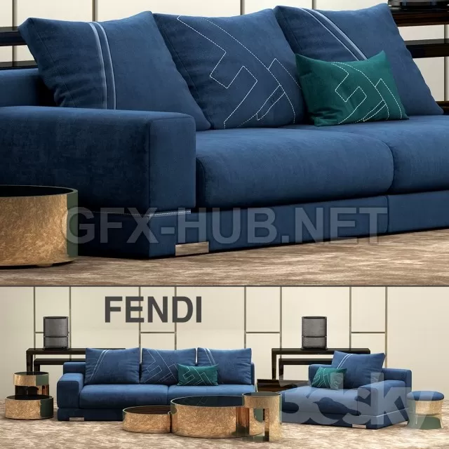 Sofa Fendi Casa Madison – 225623