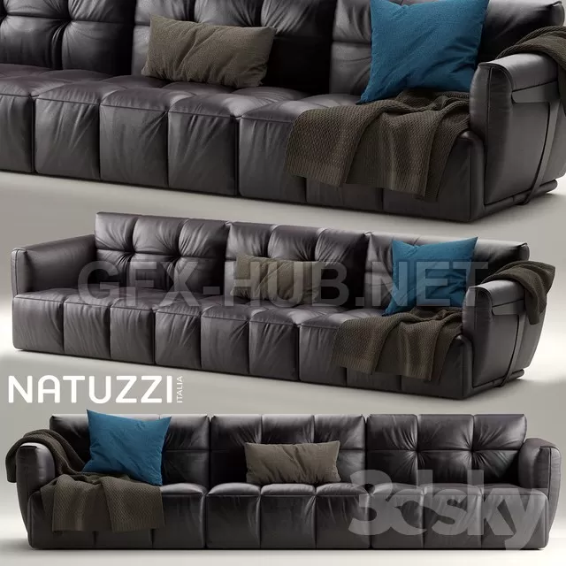 Sofa Herman NATUZZI ITALIA – 225641