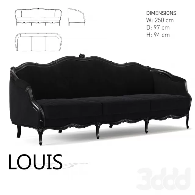 Sofa LOUIS – 225667 Sofa LOUIS – 225667