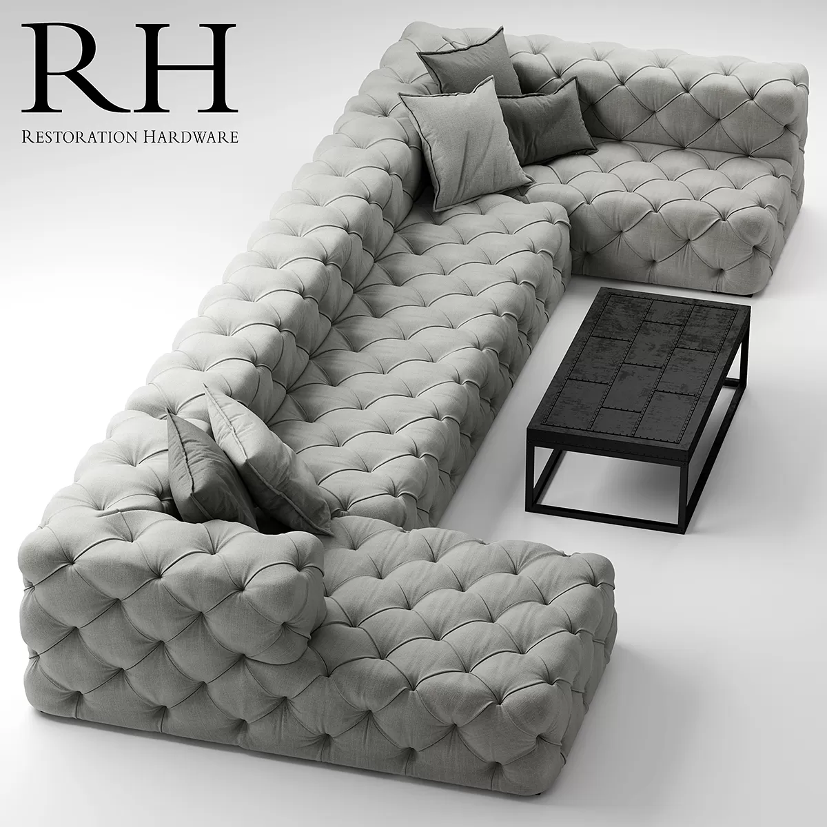 Sofa rh soho tufted – 225749 Sofa rh soho tufted – 225749
