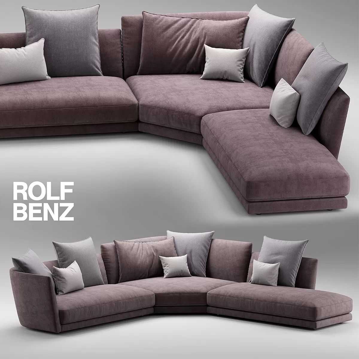 Sofa ROLF BENZ TONDO 02 – 225755