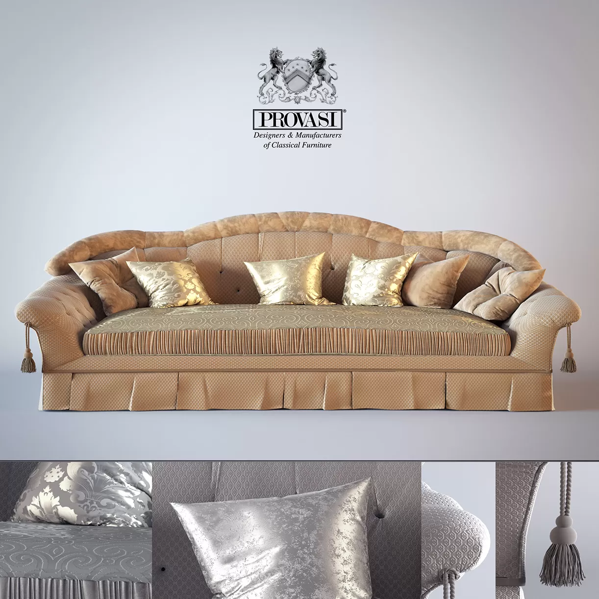 Sofa Savoy Provasi PR1101 – 225769 Sofa Savoy Provasi PR1101 – 225769