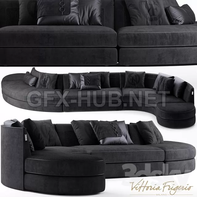 Sofa vittoria frigerio Borromeo – 225803