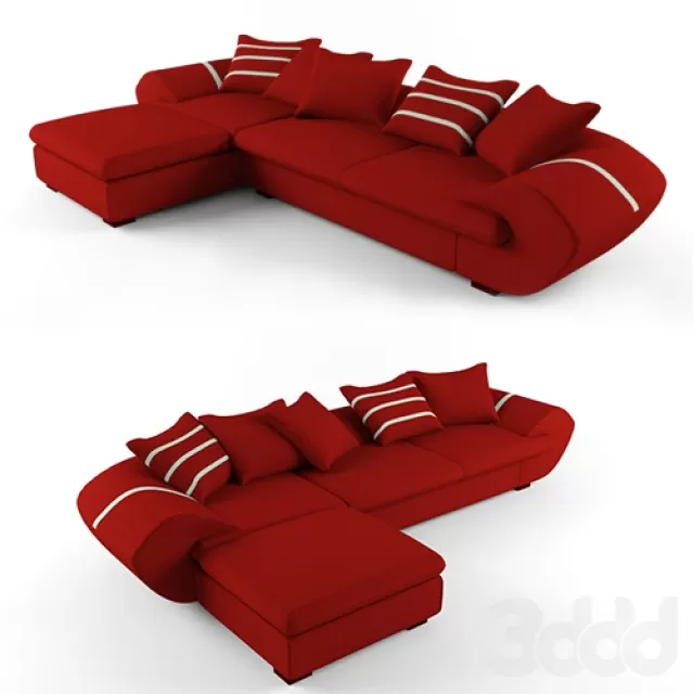 Sofa_Red – 225819