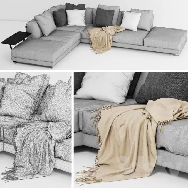 3DSKYMODEL – Sofa – 1114