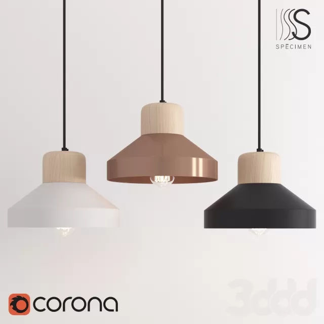 STEEL WOOD LAMP 240 MAT (Specimen Editions) – 226133