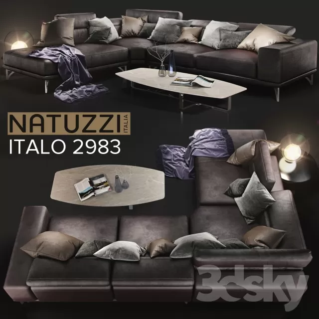 3DSKYMODEL – Sofa – 1162