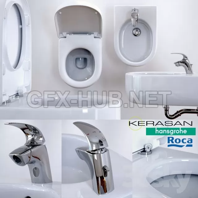 toilet and bidet Kerasan FLO – 227227