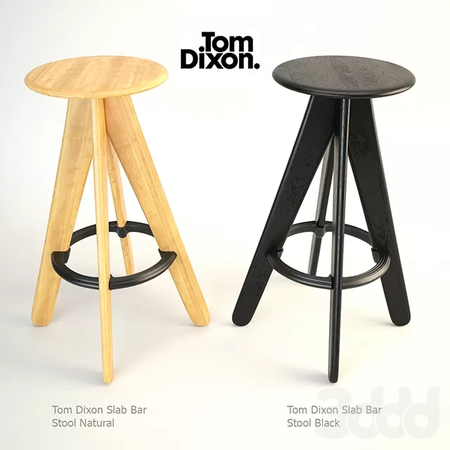 Tom Dixon Slab Bar Stool Natural – 227245