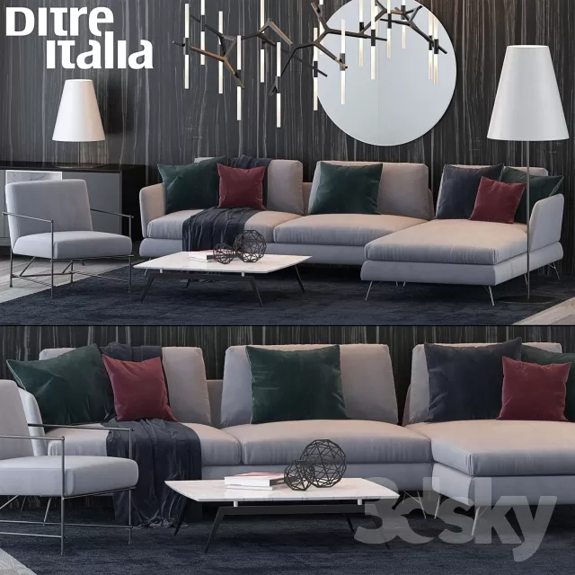 3DSKYMODEL – Sofa – 1187