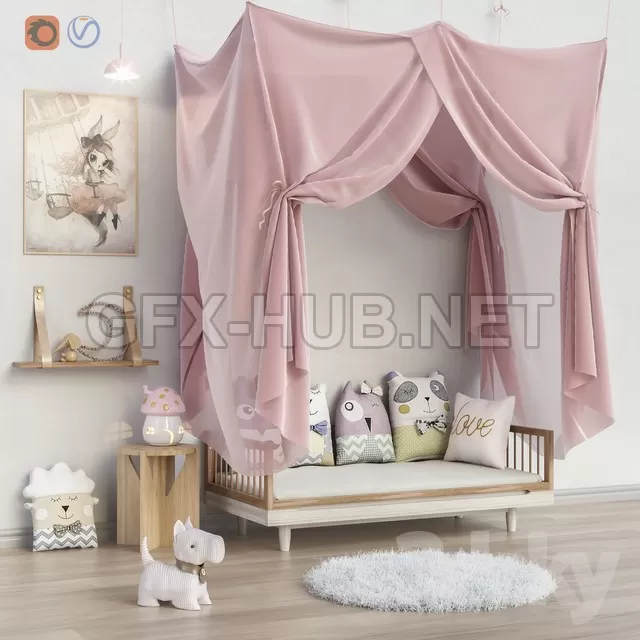 Toys and furniture set 23 – 227353