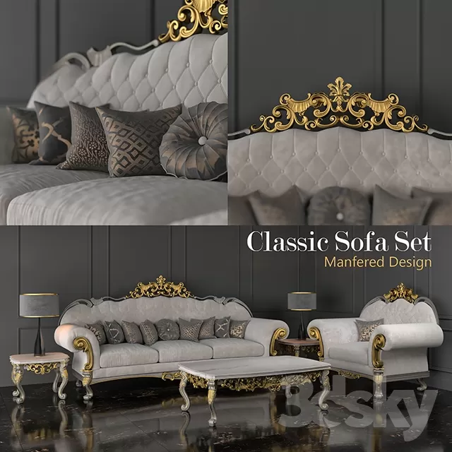 3DSKYMODEL – Sofa – 1189