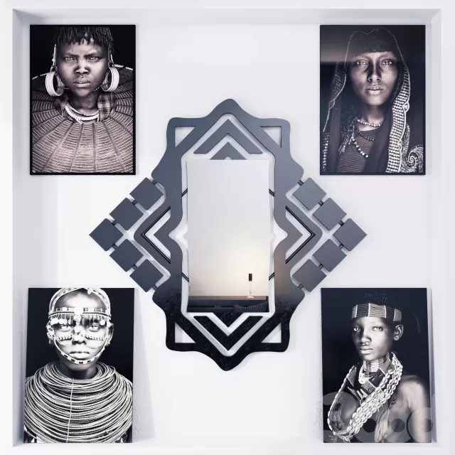 Tribal photography  mirror – 227469