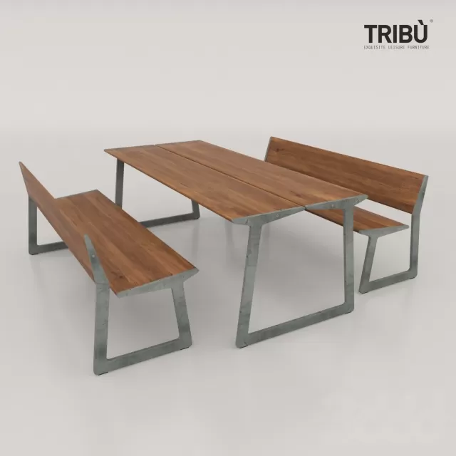 Tribu – Bird Bench and Table – 227473