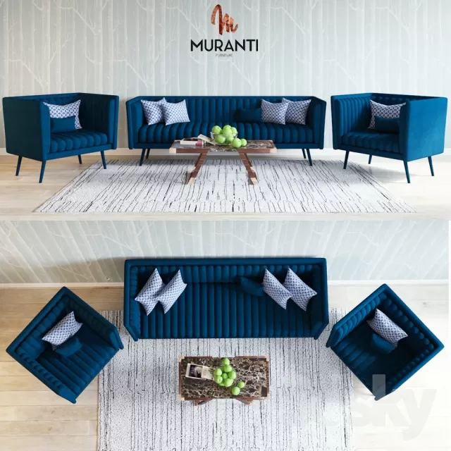 3DSKYMODEL – Sofa – 1196