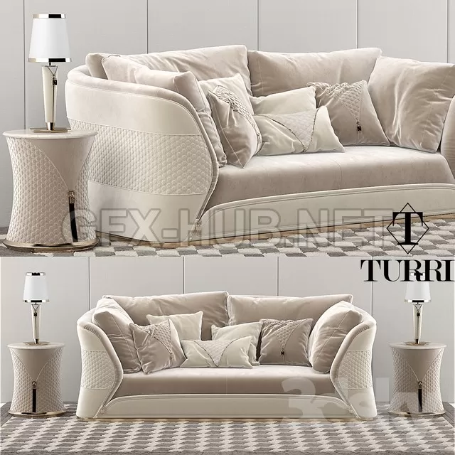 Turri Vogue sofa set – 227625