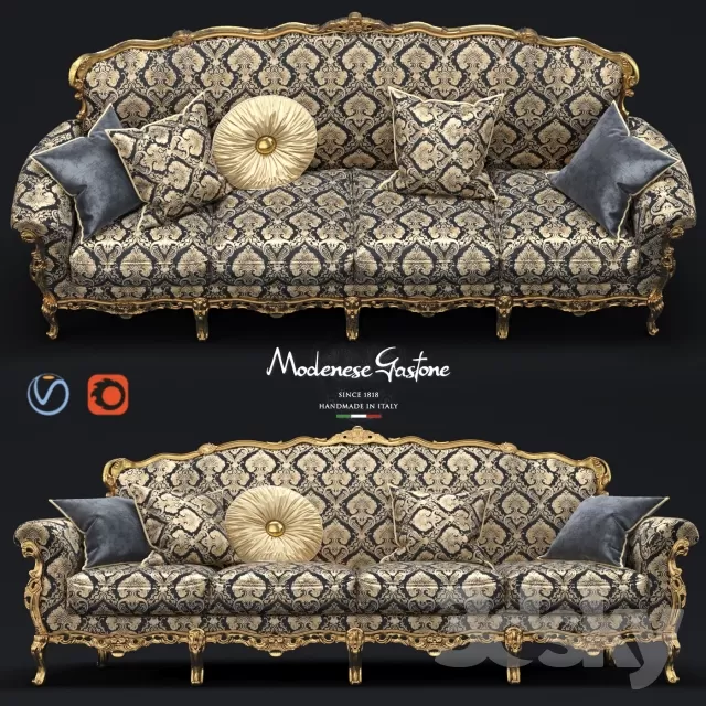 3DSKYMODEL – Sofa – 1204