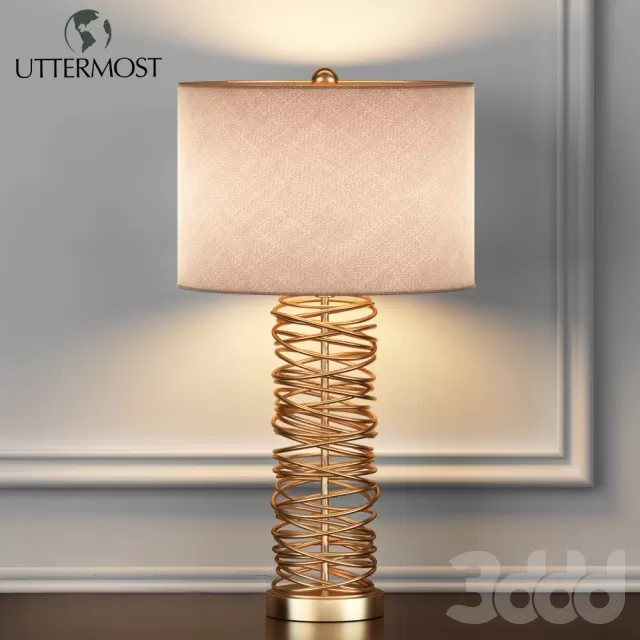 Uttermost Amarey Metal Ring Table Lamp – 227773