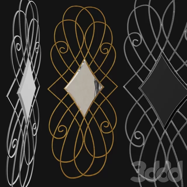 Uttermost Lilou Gold Mirror – 227787