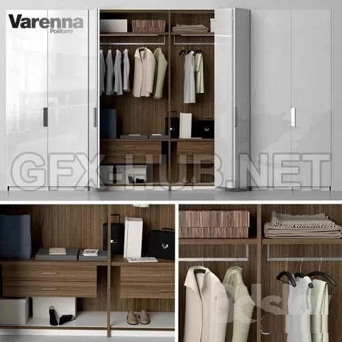 Varenna Poliform DAY SYSTEM 20 3D Model – 227861