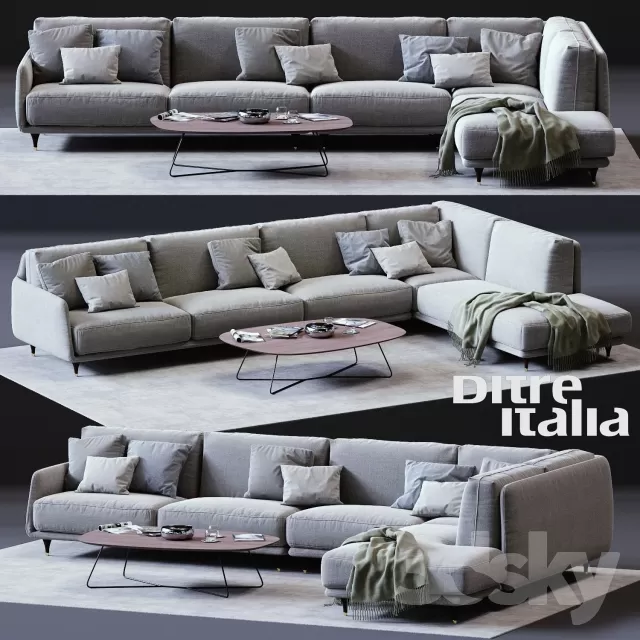 3DSKYMODEL – Sofa – 1217