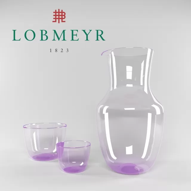 Violet glassware – 228157