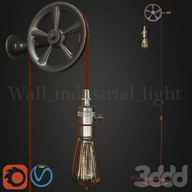 Wall industrial light – 228367 Wall industrial light – 228367