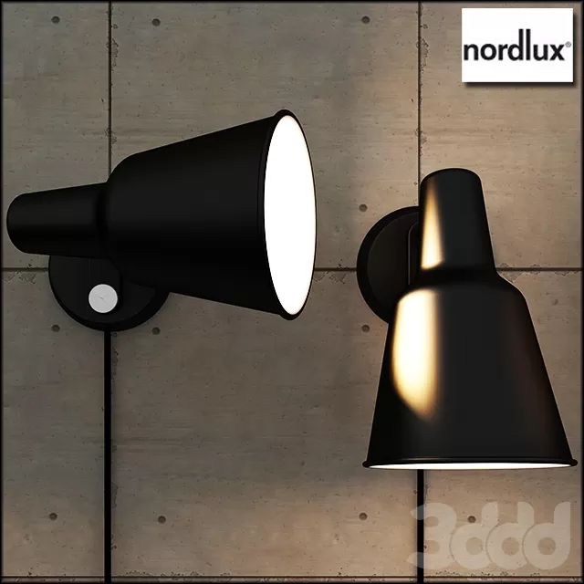 Wall light industrial Patton – Black-Nordlux – 228381 Wall light industrial Patton – Black-Nordlux – 228381