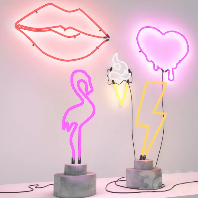 Wall Neon Lamps Vol2 – 228389