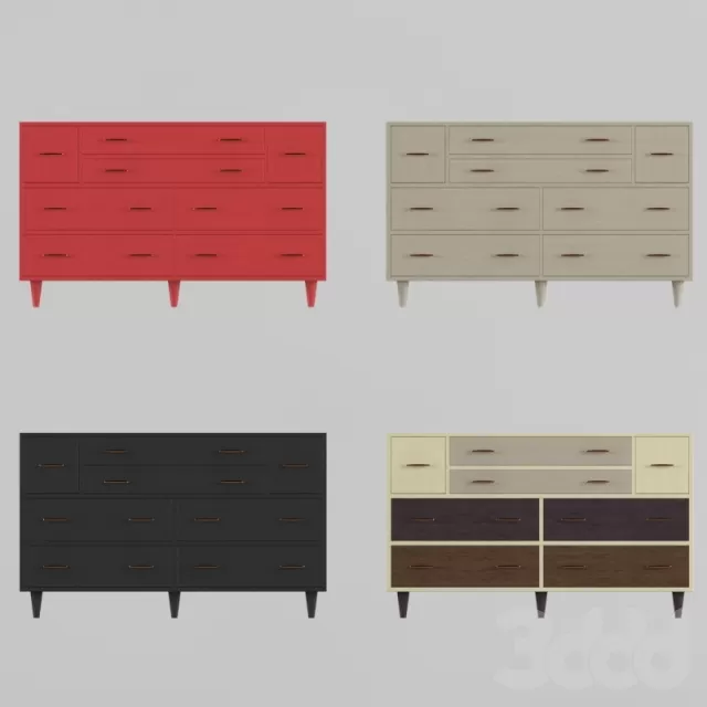 wardrobe 8-drawer Dresser – 228471