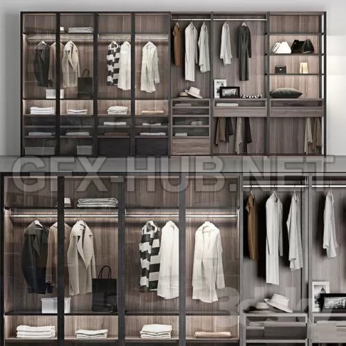 Wardrobe by brand Poliform – 228473