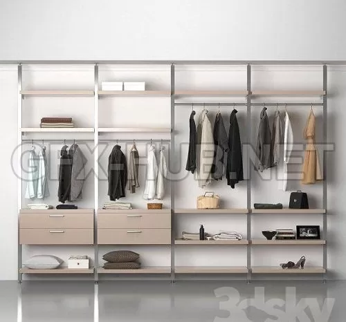 Wardrobe MD House 3d Model – 228489