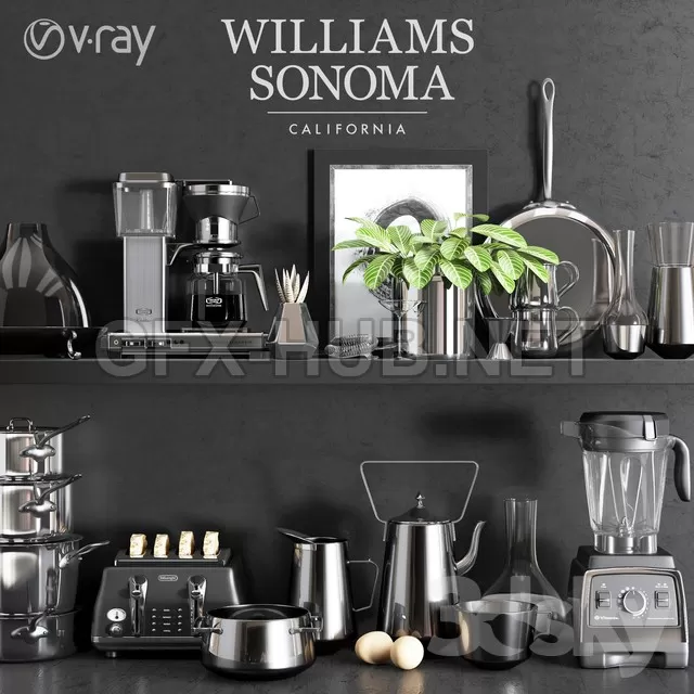 Williams Sonoma Chrome Set – 228731