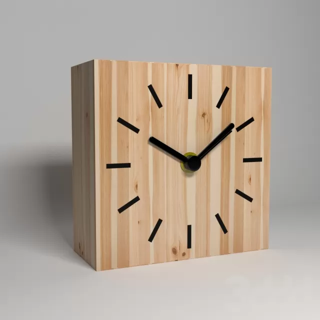 Wooden clock – 228937 Wooden clock – 228937